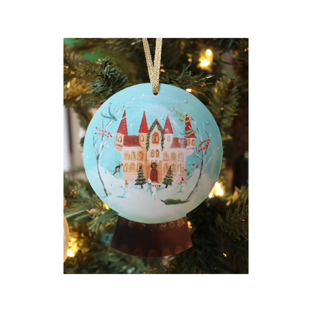 Winter Palace Decorative Paper Ornament/ Gift Tag/ Diecut Decoration