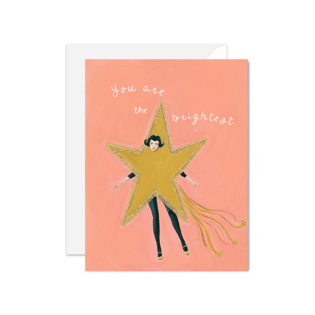 Brightest Star Greeting Card