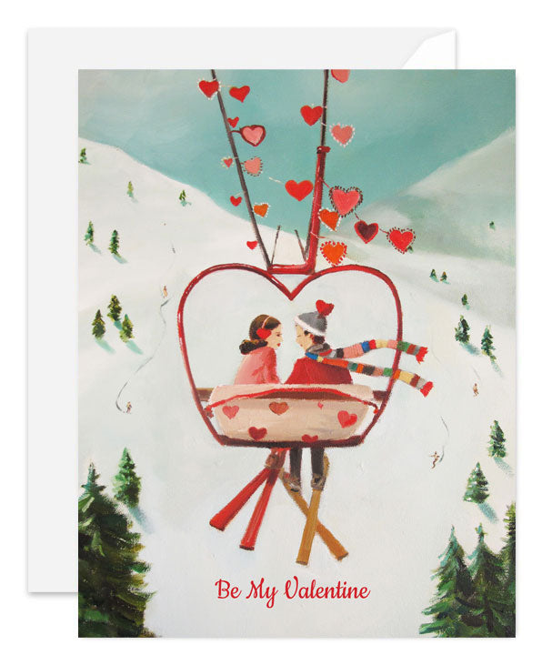 Ski Lovers Card