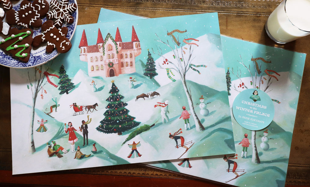 Christmas At The Winter Palace. Tear Away Paper Placemats