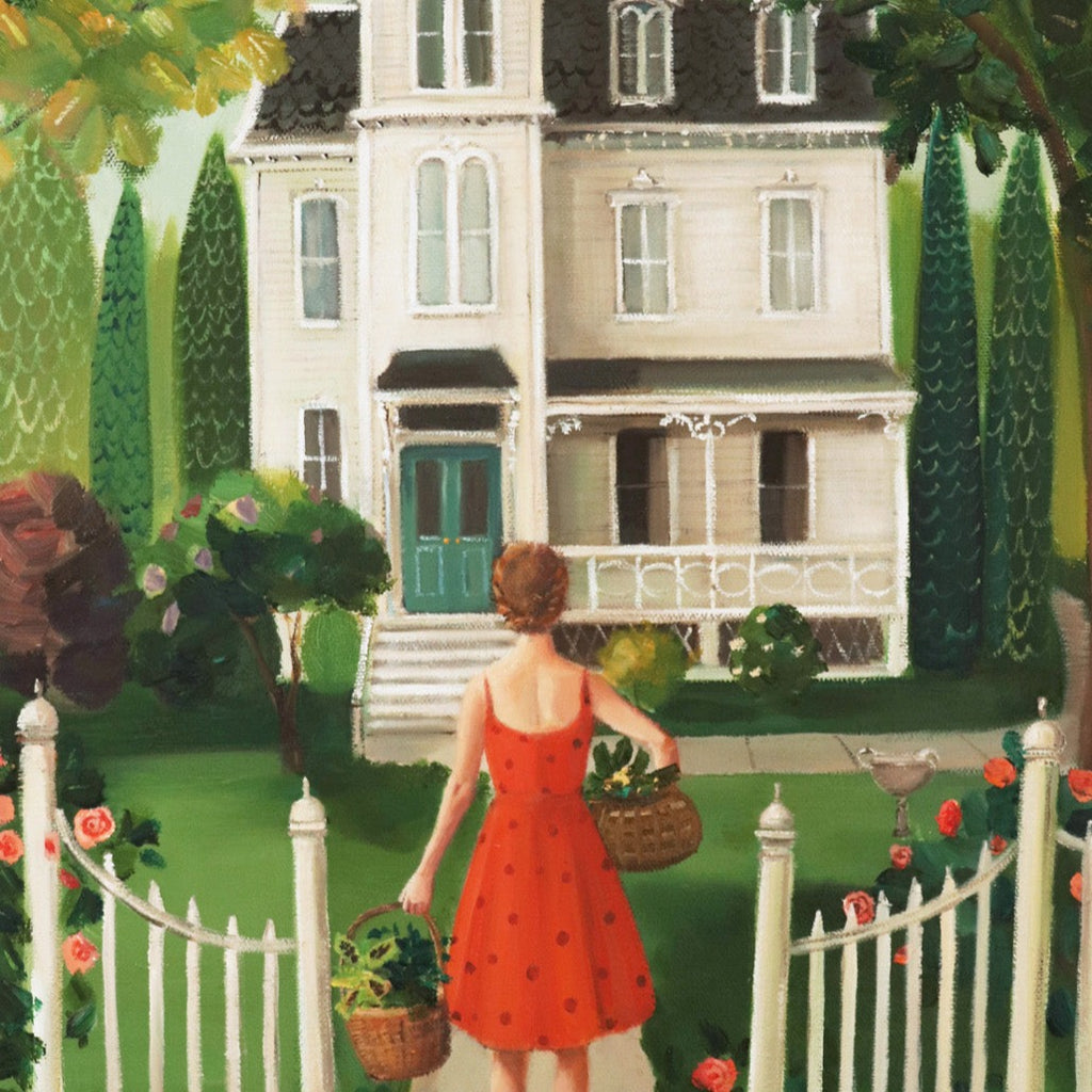 Lucy Crisp and the Vanishing House. Art Print from the novel Lucy Crisp and the Vanishing House