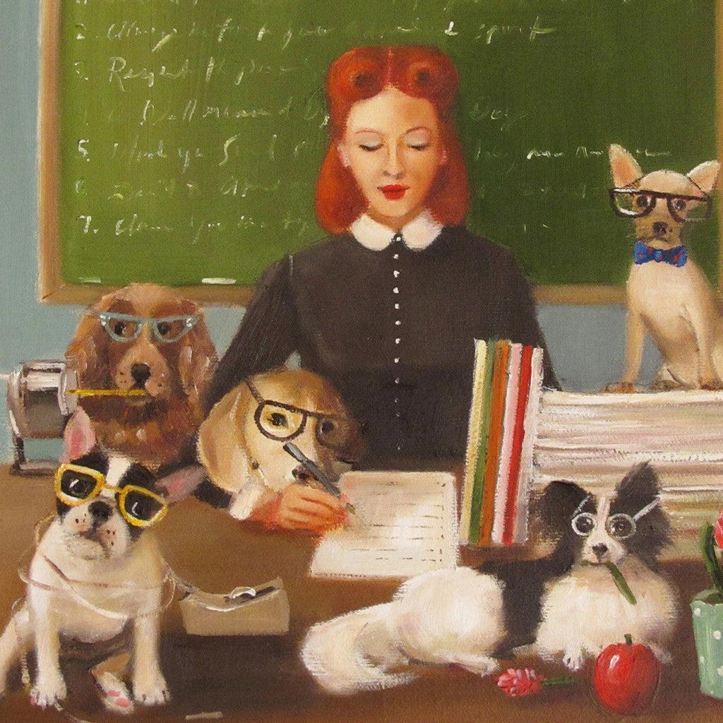 Miss Moon Was A Dog Governess. Lesson Seven