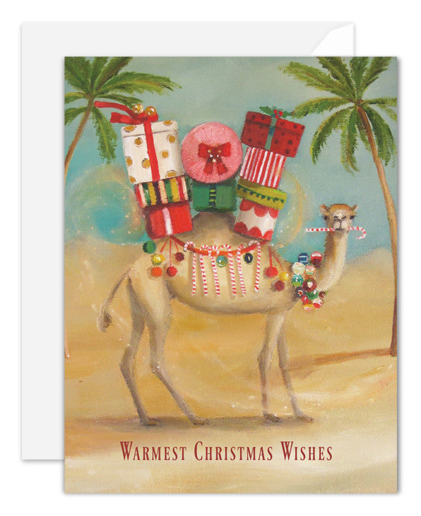 The Christmas Camel Card
