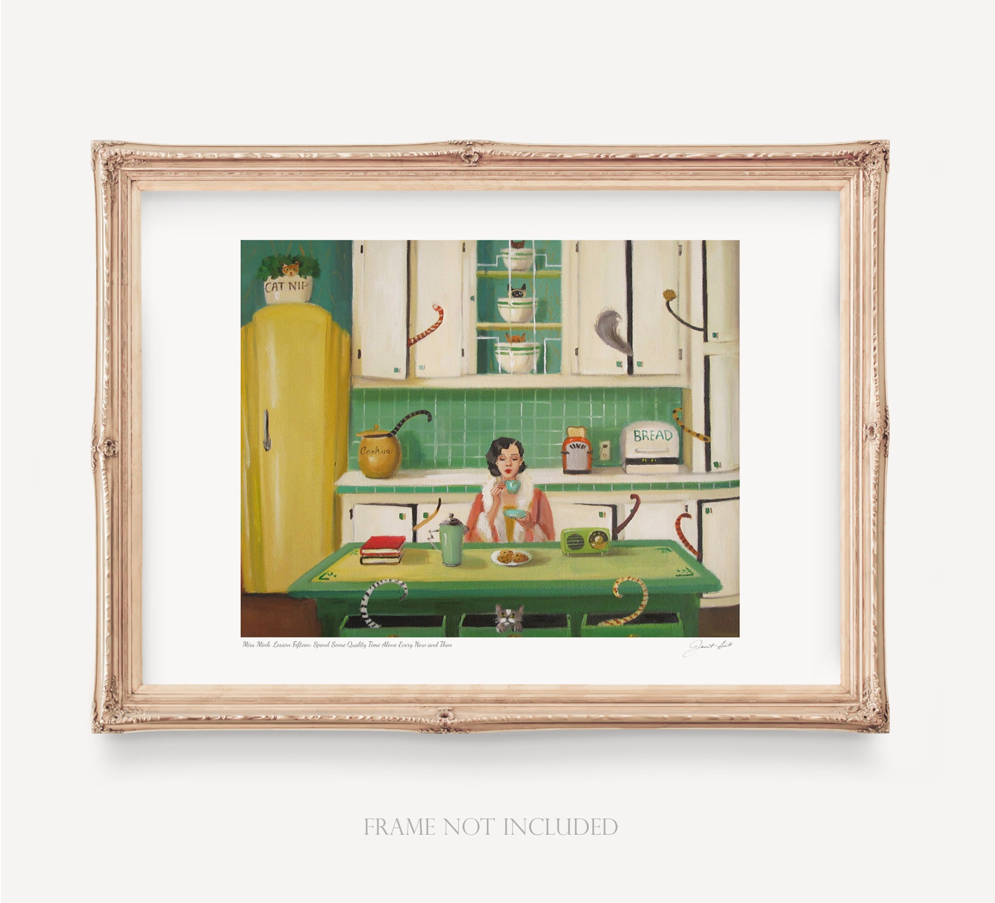 Miss Mink The Cat Countess. Lesson Fifteen – Janet Hill Studio