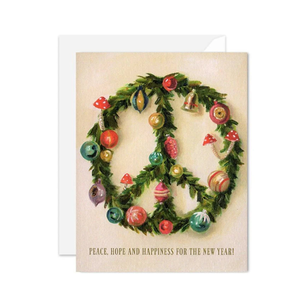 Peace Wreath Card