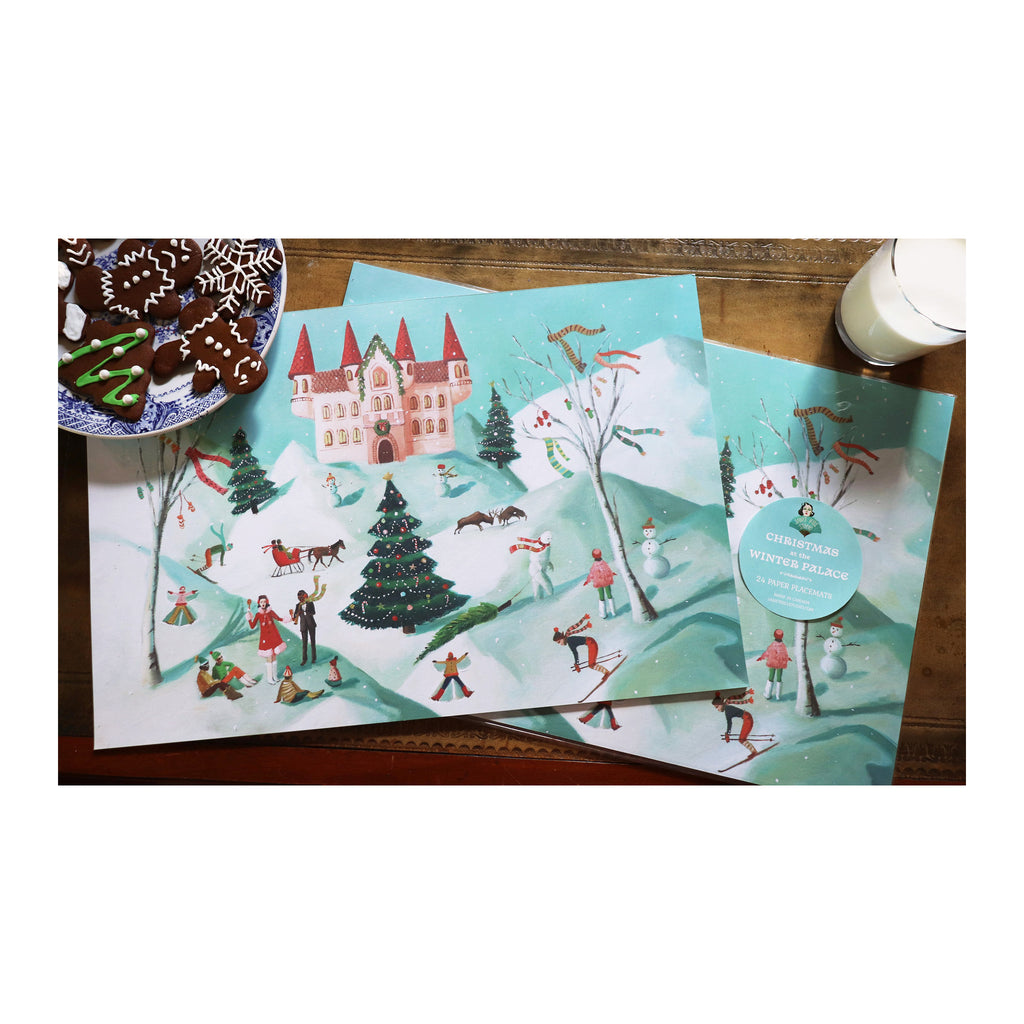 Christmas At The Winter Palace. Tear Away Paper Placemats