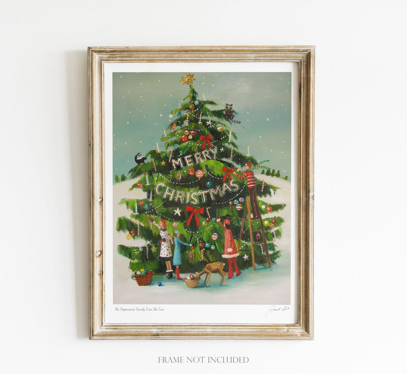 The Peppermint Family Trim The Tree – Janet Hill Studio